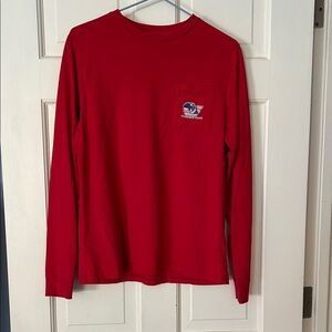 Vineyard Vines Red Boys XL Hockey Shirt